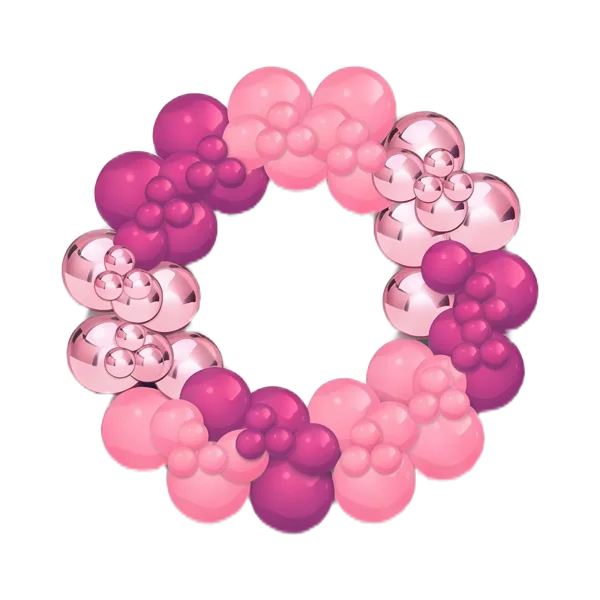 Balloon wreath